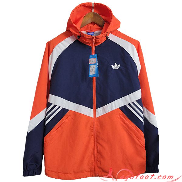 Coupe-Vent Adidas Orange 2023/2024
