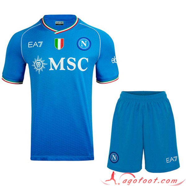 Ensemble Maillot SSC Naples Domicile + Short 2023/2024