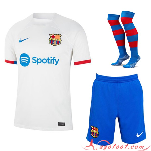 Ensemble Maillot FC Barcelone Exterieur (Short + Chaussettes) 2023/2024