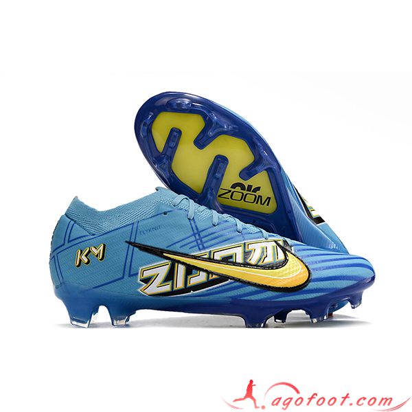 Nike Chaussures de Foot Nike Chaussures de Foot Air Zoom Mercurial Vapor 15 Elite Xxv FG Bleu