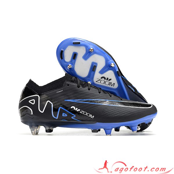 Nike Chaussures de Foot Nike Chaussures de Foot Air Zoom Mercurial Vapor 15 Elite Xxv FG Noir -03