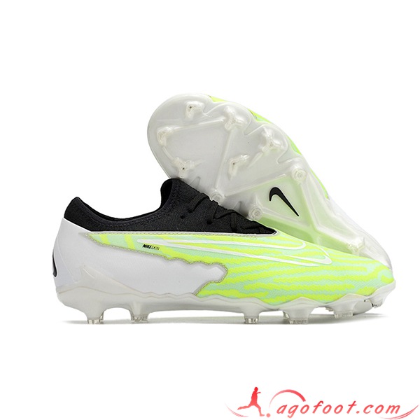 Nike Chaussures de Foot Phantom GX Academy FG Vert/Blanc