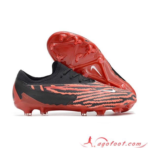 Nike Chaussures de Foot Phantom GX Academy FG Rouge/Noir