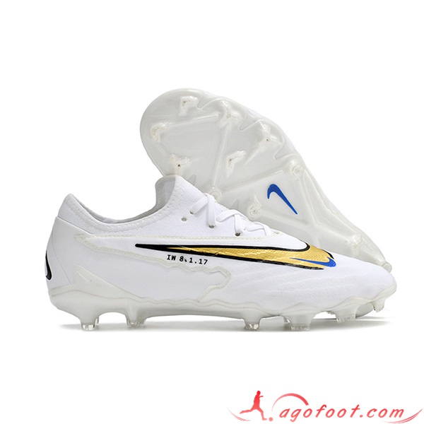 Nike Chaussures de Foot Phantom GX Academy FG Blanc