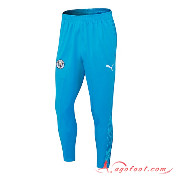 Pantalon Foot Manchester City Bleu 2023/2024