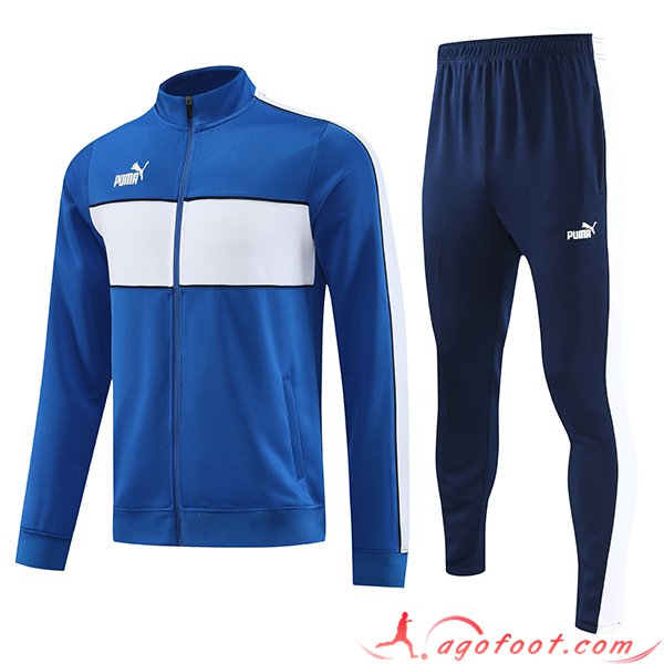 Ensemble Survetement de Foot - Veste PUMA Bleu 2023/2024
