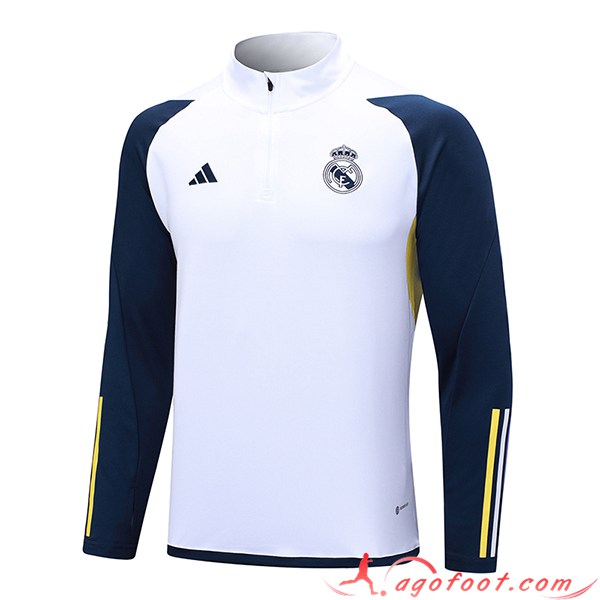 Sweatshirt Training Real Madrid Blanc 2023/2024 -04