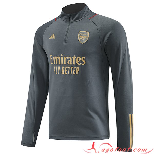 Sweatshirt Training Arsenal Gris 2023/2024
