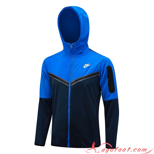 Veste A Capuche Nike Bleu 2023/2024 -03