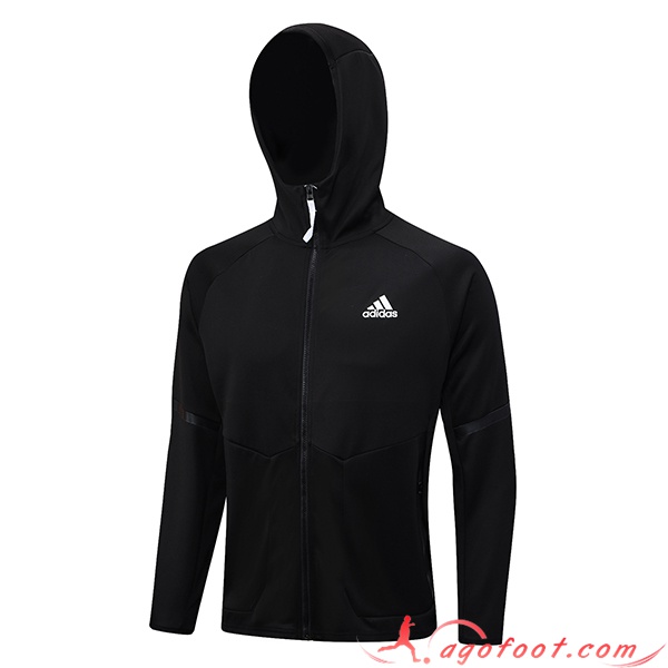 Veste A Capuche Adidas Noir 2023/2024 -02