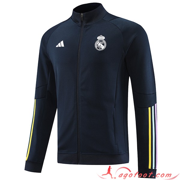 Veste Foot Real Madrid Bleu Marine 2023/2024