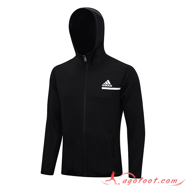 Veste A Capuche Adidas Noir 2023/2024