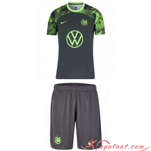 Maillot de Foot Vfl Wolfsburg Enfant Exterieur 2023/2024