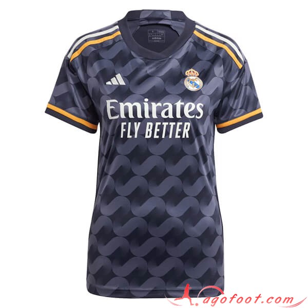 Maillot de Foot Real Madrid Femme Exterieur 2023/2024