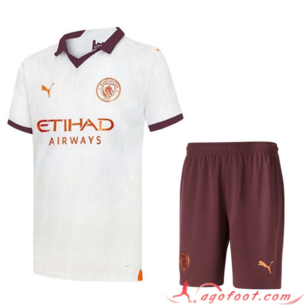 Ensemble Maillot Manchester City Exterieur + Short 2023/2024