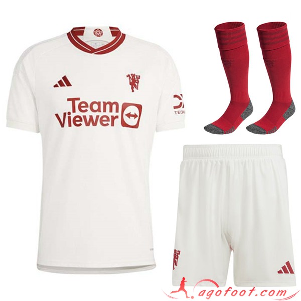 Ensemble Maillot Manchester United Third (Short + Chaussettes) 2023/2024