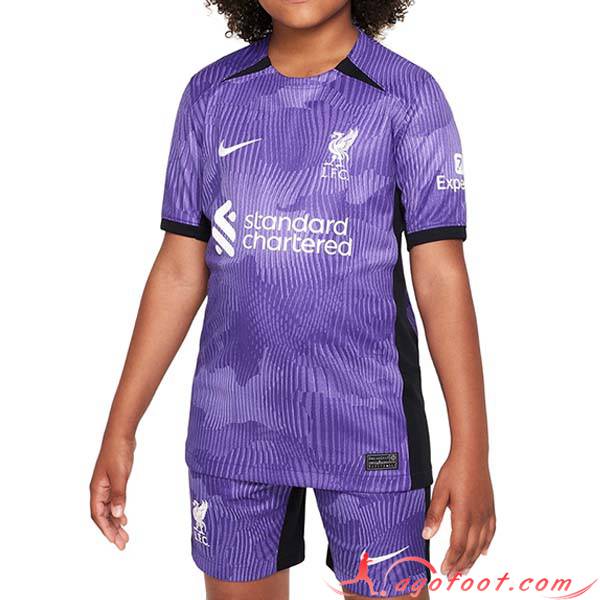 Cr ation Maillot de Foot FC Liverpool Enfant Third 2023 2024