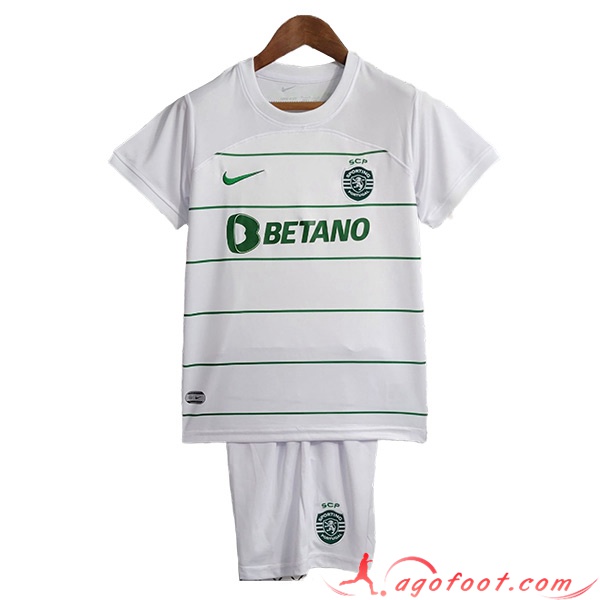 Maillot de Foot Sporting Enfant Exterieur 2023/2024