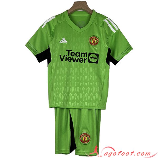 Maillot de Foot Manchester United Enfant Gardien de But 2023/2024