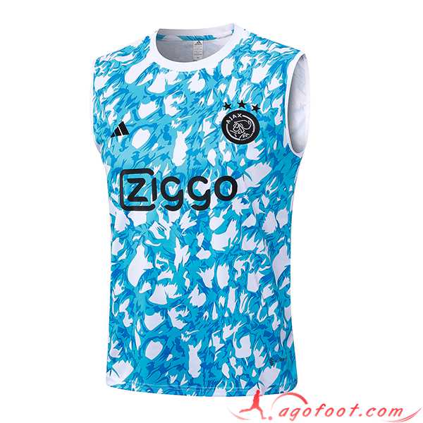 Training Debardeur Ajax Bleu Clair 2023/2024