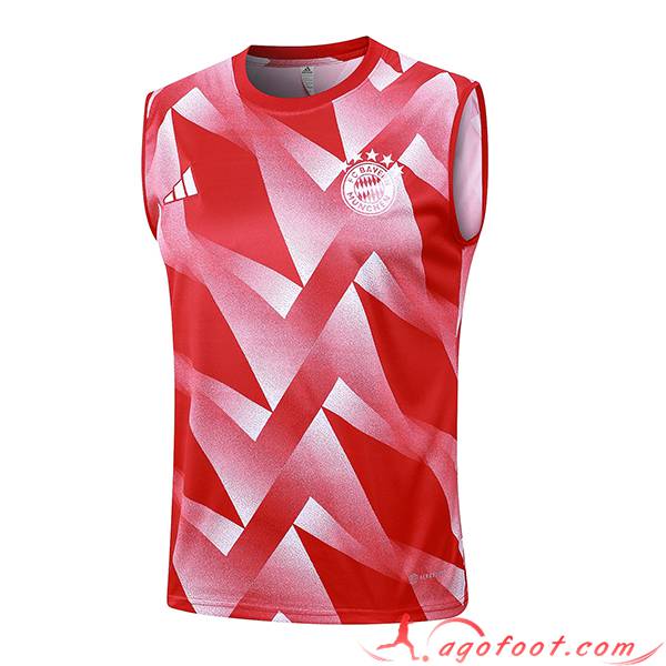 Training Debardeur Bayern Munich Rouge 2023/2024 -03