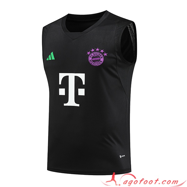 Training Debardeur Bayern Munich Noir 2023/2024 -04