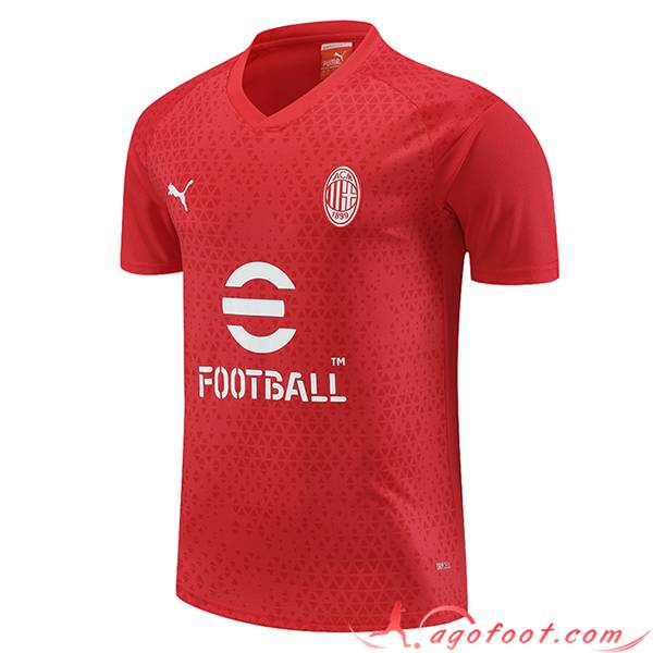 Training T-Shirts Milan AC Rouge 2023/2024