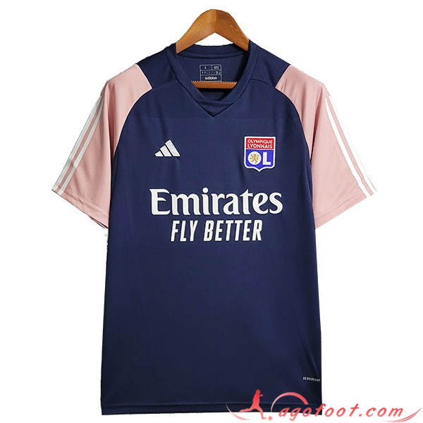 Training T-Shirts Lyon Bleu Marine 2023/2024