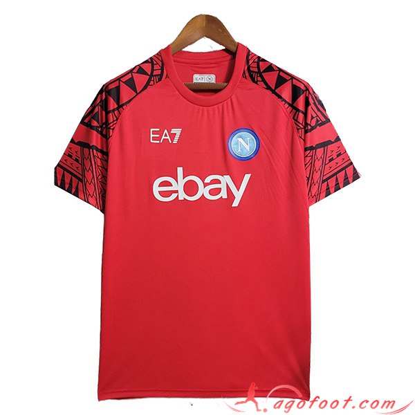 Training T-Shirts Naples Rouge 2023/2024