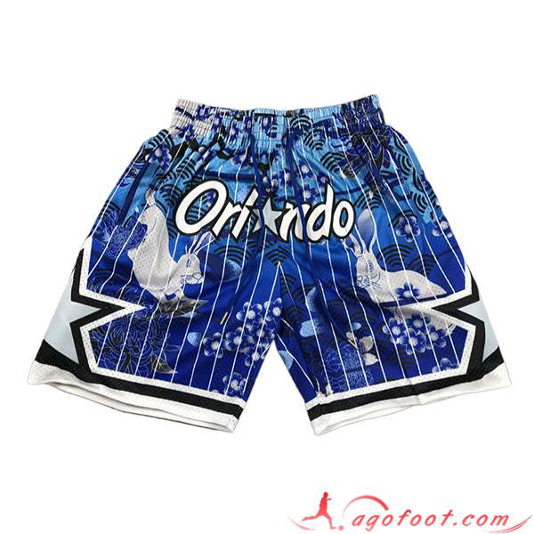 Shorts NBA Orlando Magic 2023/24 Bleu