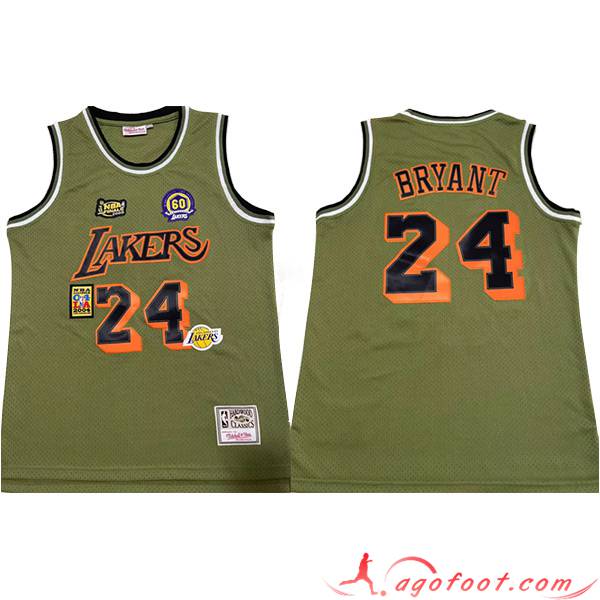 Maillot Los Angeles Lakers (BRYANT #24) 2023/24 Vert