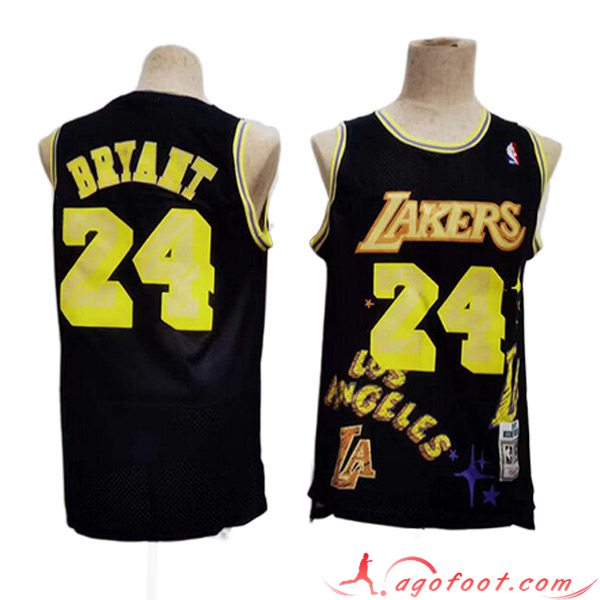 Maillot Los Angeles Lakers (BRYANT #24) 2023/24 Noir