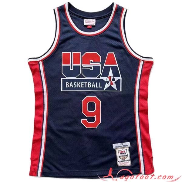 Maillot USA (JOPDAN #9) 2023/24 Bleu/Rouge