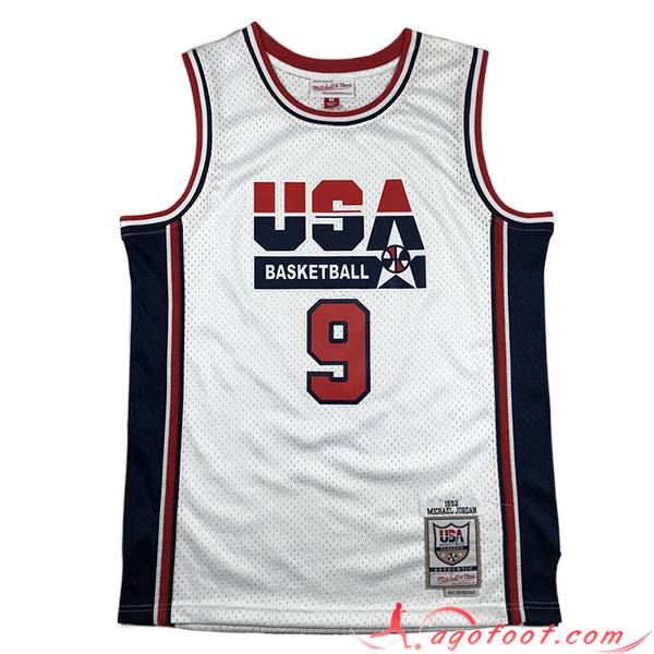 Maillot USA (JOPDAN #9) 2023/24 Blanc