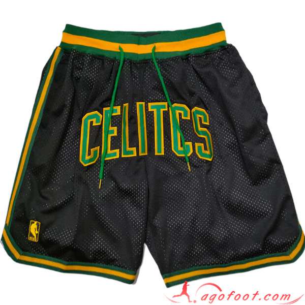 Shorts NBA Boston Celtics 2023/24 Noir