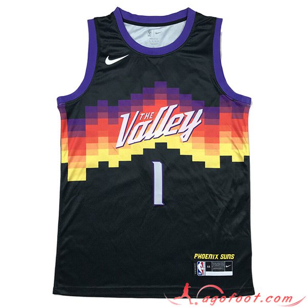 Maillot Phoenix Suns (BOOKER #1) 2023/24 Noir
