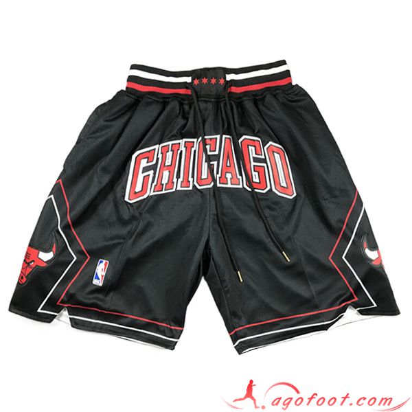Shorts NBA Chicago Bulls 2023/24 Noir