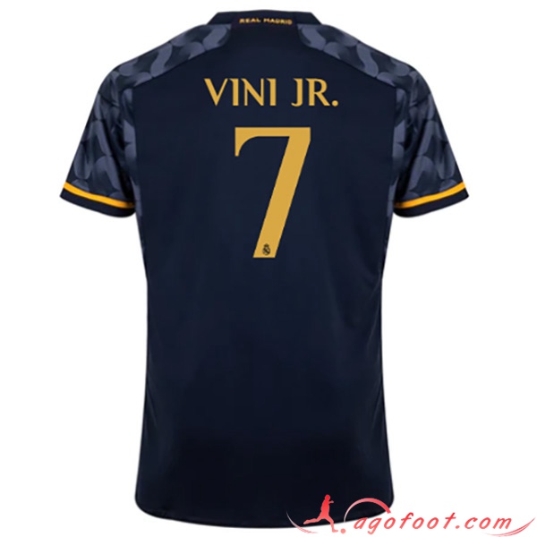 Maillot de Foot Real Madrid (VINI JR. #7) 2023/2024 Exterieur