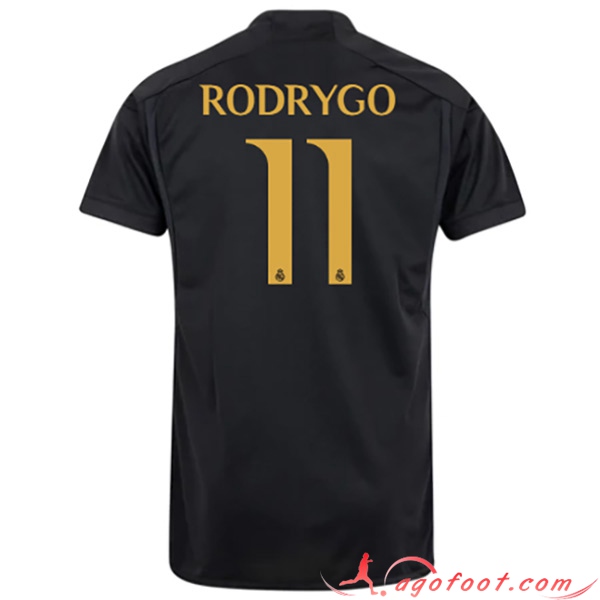 Maillot de Foot Real Madrid (RODRYGO #11) 2023/2024 Third