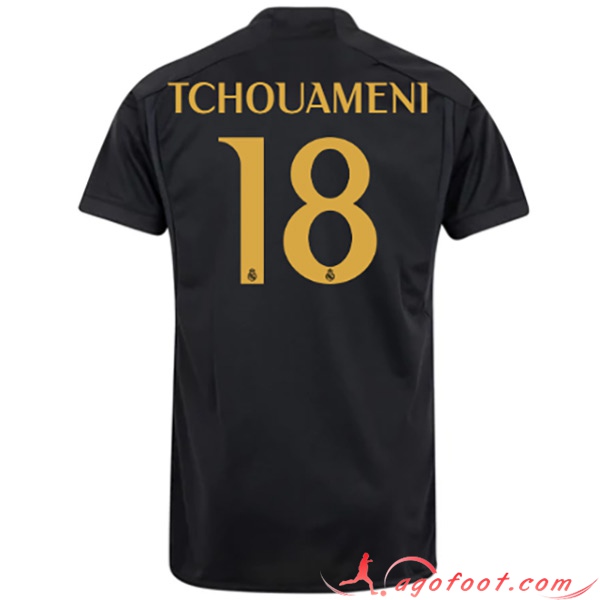 Maillot de Foot Real Madrid (TCHOUAMÉNI #18) 2023/2024 Third