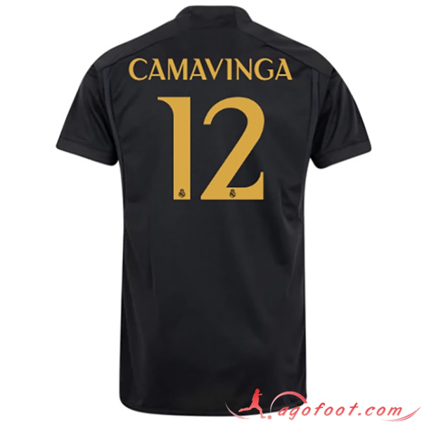 Maillot de Foot Real Madrid (CAMAVINGA #12) 2023/2024 Third