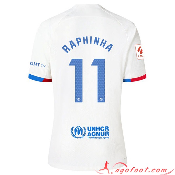 Maillot de Foot Barcelona (RAPHINHA #11) 2023/2024 Exterieur