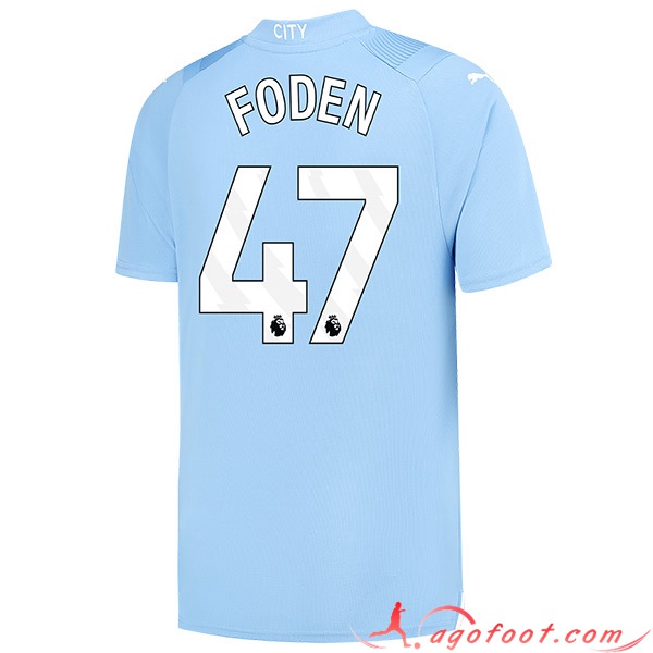 Maillot de Foot Manchester City (FODEN #47) 2023/2024 Domicile