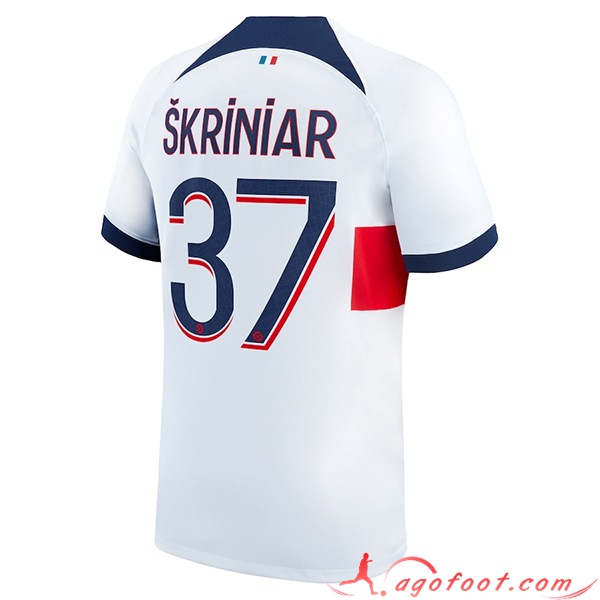 Maillot de Foot PSG (SKRINIAR #37) 2023/2024 Exterieur