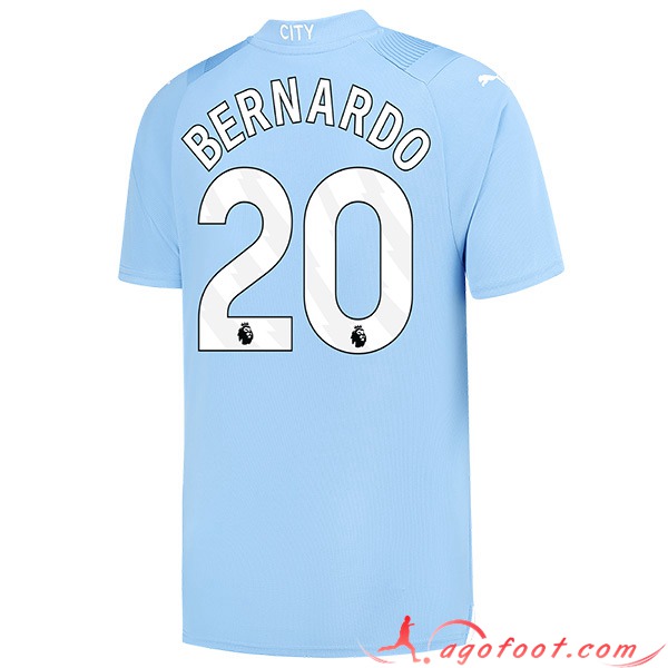 Maillot de Foot Manchester City (BERNARDO #20) 2023/2024 Domicile