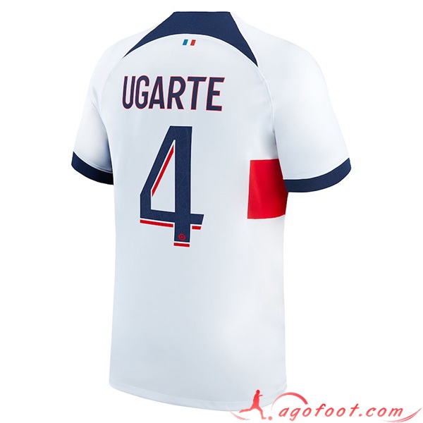 Maillot de Foot PSG (UGARTE #4) 2023/2024 Exterieur