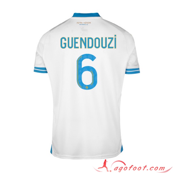 Maillot de Foot Marseille (GUENDOUZI #6) 2023/2024 Domicile