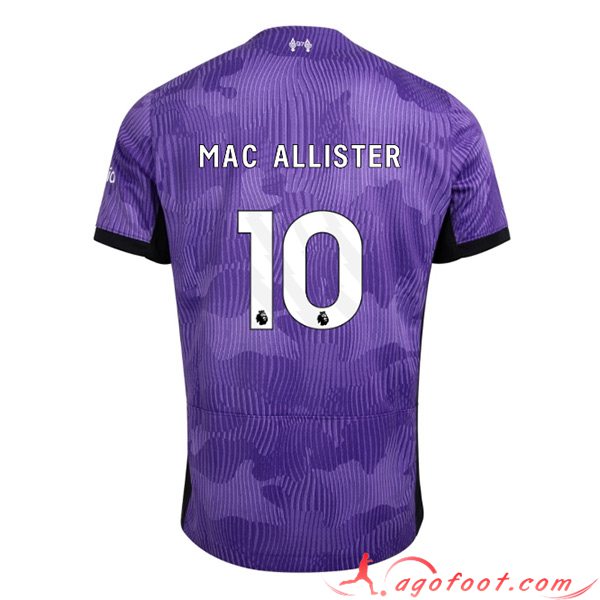 Maillot de Foot Liverpool (MAC ALLISTER #10) 2023/2024 Third