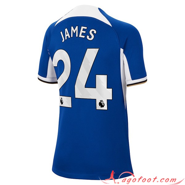 Maillot de Foot Chelsea (JAMES #24) 2023/2024 Domicile