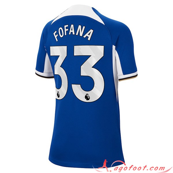 Maillot de Foot Chelsea (FOFANA #33) 2023/2024 Domicile